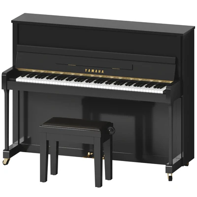 Yamaha b2 PE piano with bench — Ver 1