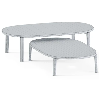 Coffee Tables Tavolino FLY-c 135 by Novamobili — Ver 3
