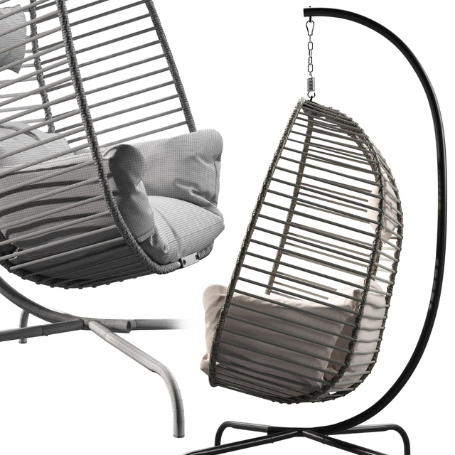 Hanging chair with frame — Download