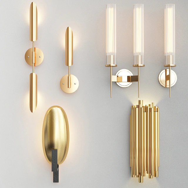Collection wall lamps — Descargar