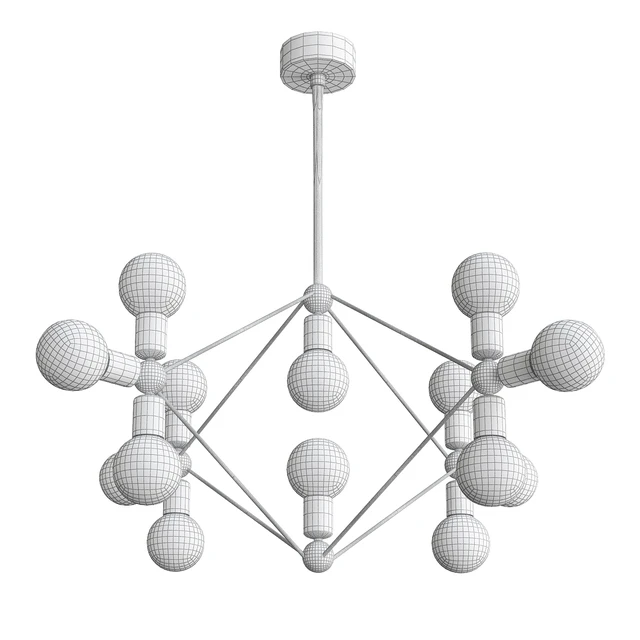Modo Chandelier 14 Milk Bulb — Descargar
