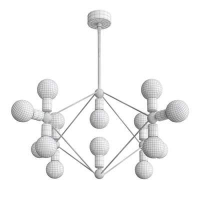 Modo Chandelier 14 Milk Bulb — Ver 2