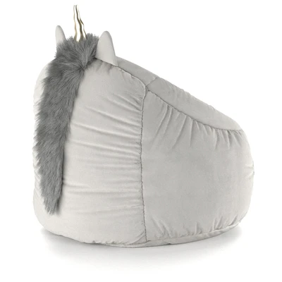 Kids Bean Bag Chair White Unicorn - Pillowfort™ — Вид 2