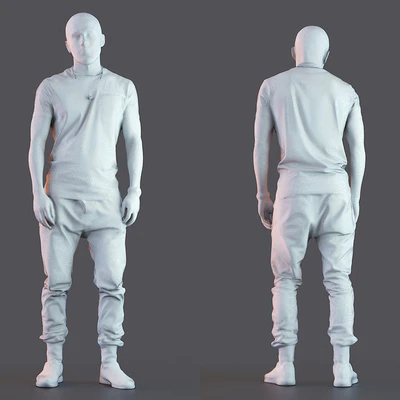 3d scan man — Ver 3