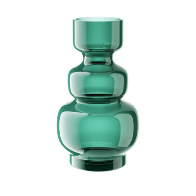 glass vase green wave by bloomingville — Скачать