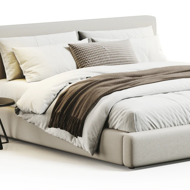 Abbyson Luxe Upholstered Bed — Скачать