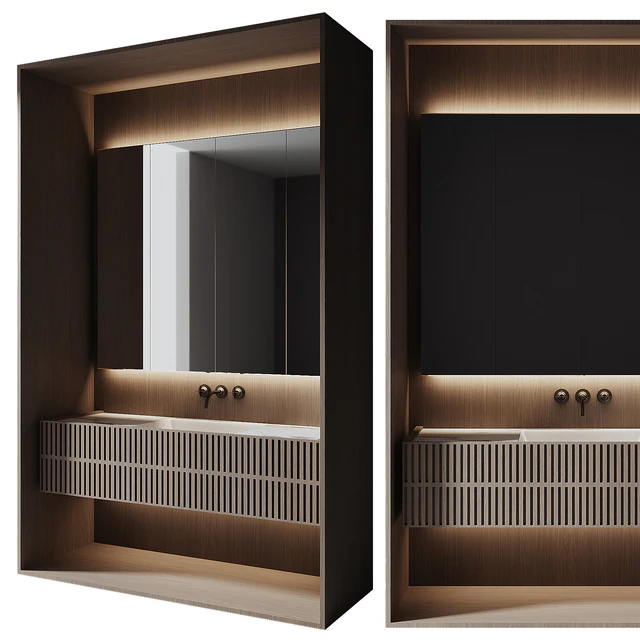 Bathroom furniture set 009 — Descargar