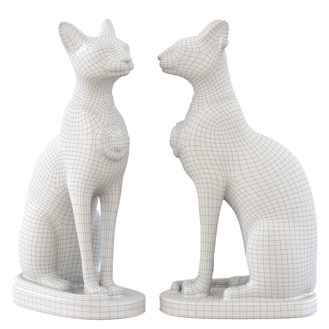 Egyptian Cat Statuette — Descargar