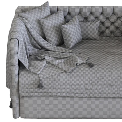 Childrens sofa bed with decorative pillows 5 — Ver 4