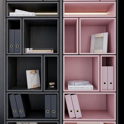 Wardrobe   plywood black and pink — Вид 2