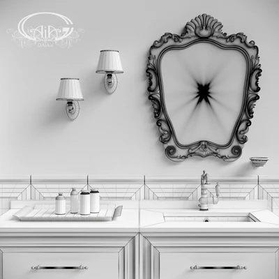 Set of bathroom furniture Gaia # 1 — Ver 2