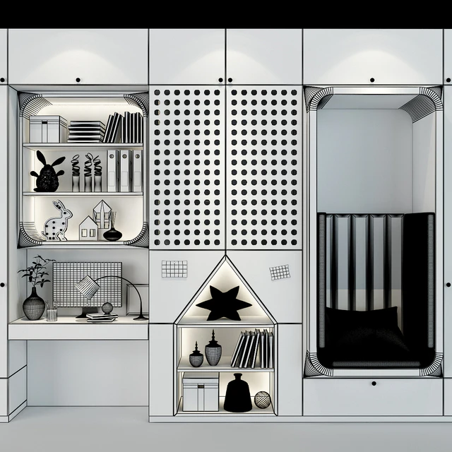 Furniture for a children 0298 — Скачать