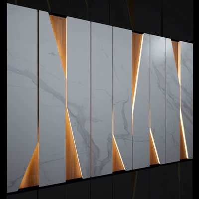 Decorative marble wall — Ver 2