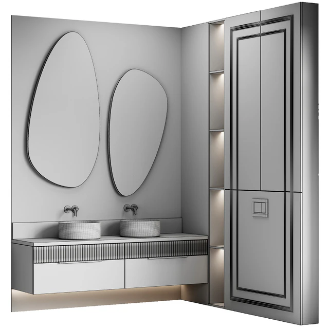 Bathroom furniture — Скачать
