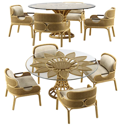 Mcguire Sunflower dining set — Ver 1