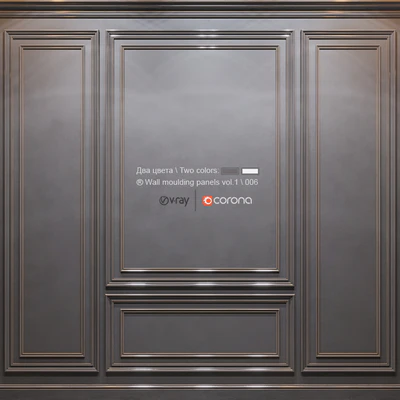 Wall molding panels vol. 1 \ 006 — download