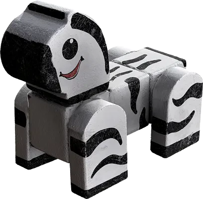 toy zebra 001 — Скачать