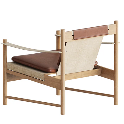 HB Lounge Chair Leather — Ver 2