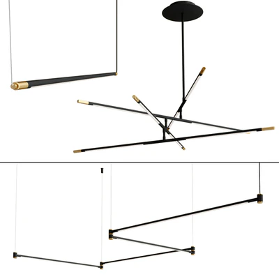 Drawing Line Gold Black collection — Вид 1