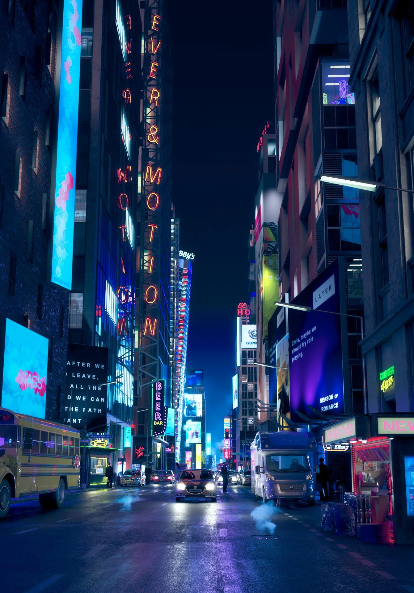 urban night scenes 010 — Скачать