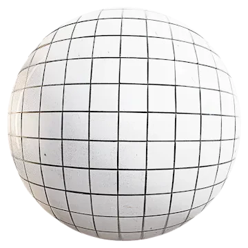 white ceramic tiles 001 — Скачать