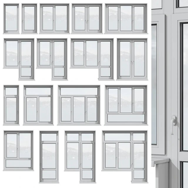 Set of plastic windows — Descargar