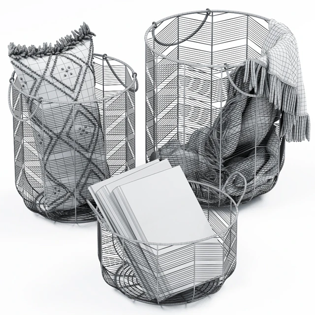 METAL BASKETS DECOR 02 — Скачать