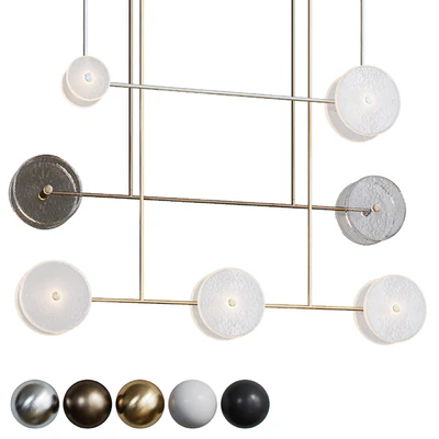 Set of pendant lights CORAL LINEAR from Soktas — Ver 1