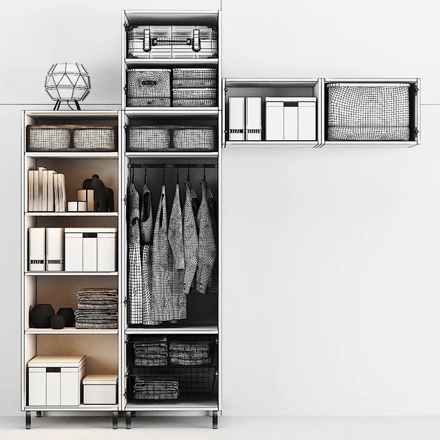 Ikea | Ophus Wardrobe 003 — Скачать