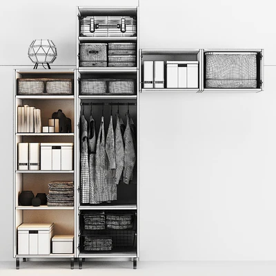 Ikea | Ophus Wardrobe 003 — Вид 3