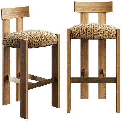Bar stool Loc by Stahl and Band — Ver 1