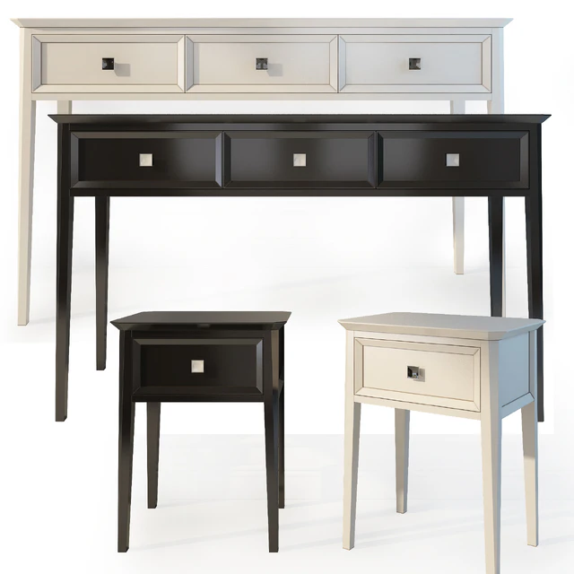 Консоль/ комод и тумба. The Werby Ellington. dresser nightstand. — Скачать