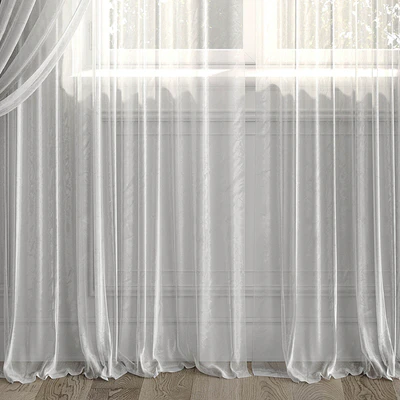 Curtains with window 499C — Ver 6
