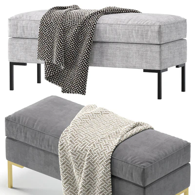 Bench Kona 5 Colors Version/Банкетка Kona — Ver 3