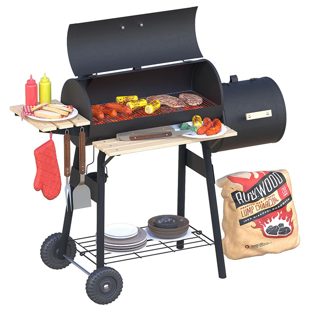 Charcoal grill BBQ — Descargar