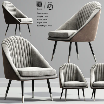 Cult Audrey Occasional Tub Lounge Chair — Ver 1