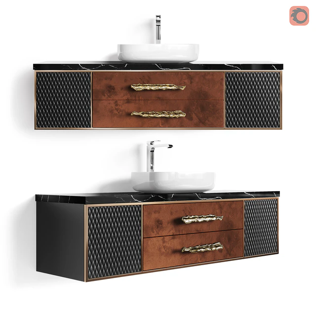 FIFTYFOURMS Hanging Cabinet Hennessy Single — Descargar