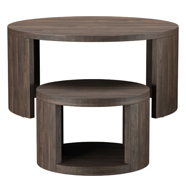 Folsom Round Nesting Coffee Tables — Descargar