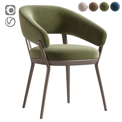 RAY DINING CHAIR BY ROCHE BOBOIS — Ver 1
