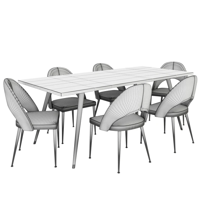Dining set 02 — Descargar