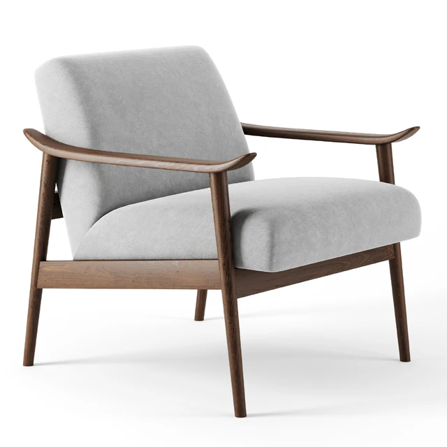 mid century show wood chair by Westelm — Descargar