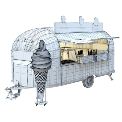 Airstream food truck — Ver 6