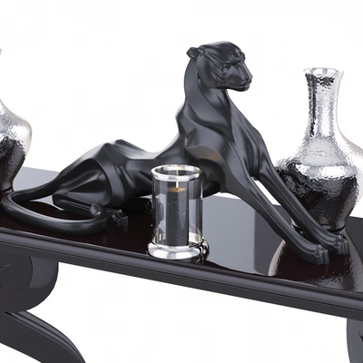 Ralph Lauren mayfair scroll console Eichholtz Cheetah — Ver 2