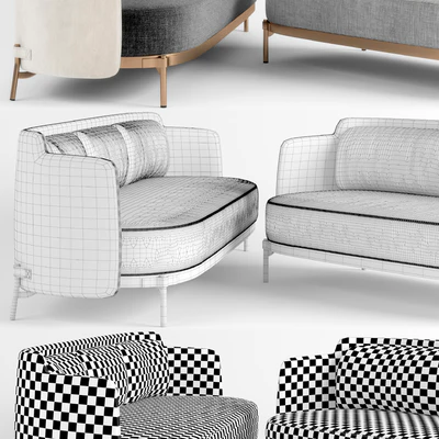 Minotti Tape sofa — Ver 3