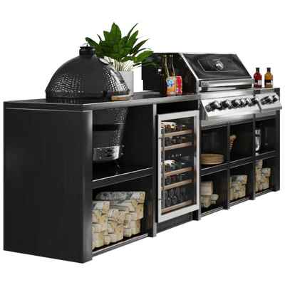 Outdoor Kitchen Garden BBQ — Ver 3
