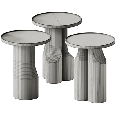 AM PM Stigido Round Side Tables set 3 — Вид 5