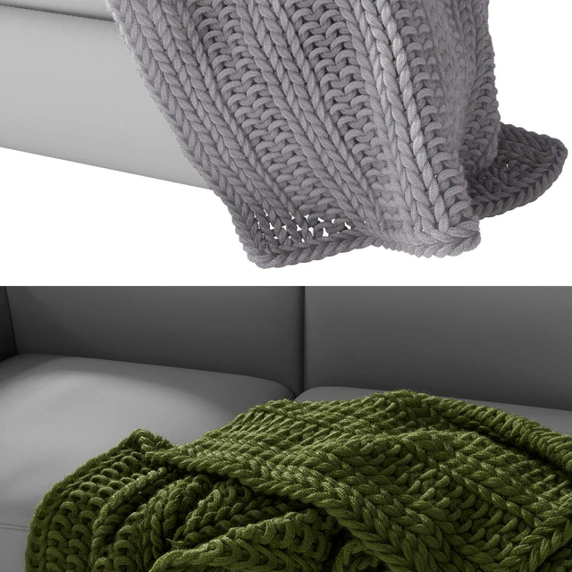 Home Republic Chunky Knit Throw 02 — Descargar