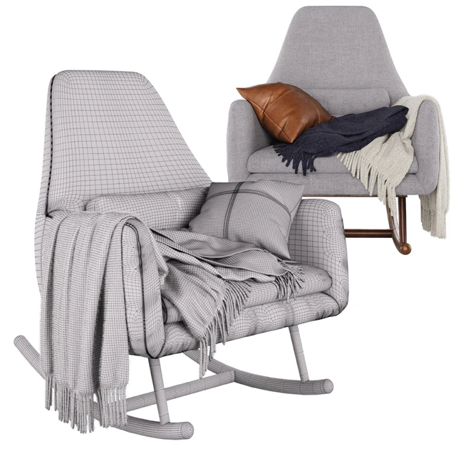 CB2 Saic Quantam rocking chair — Descargar
