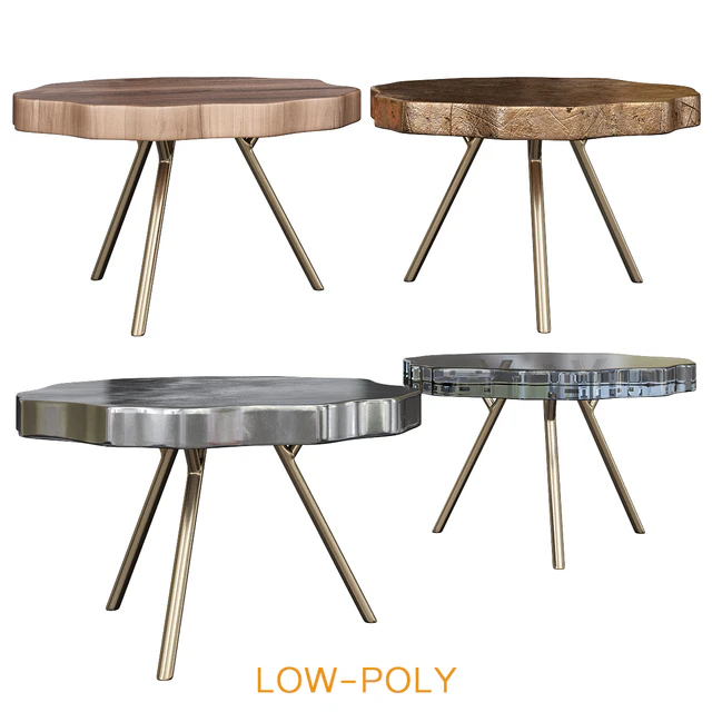 Trio Petrified Coffee Table — Descargar