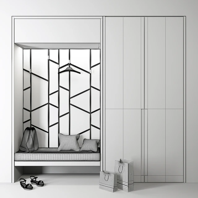 Furniture composition  01 — Descargar
